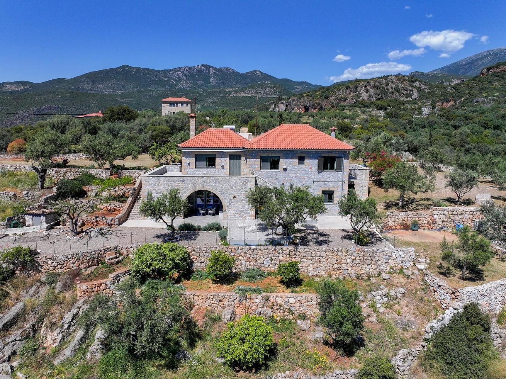 Athina'S Stone House In Kardamyli Villa Ngoại thất bức ảnh